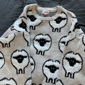 Woolrich Target Sheep Pattern Knit Sweater